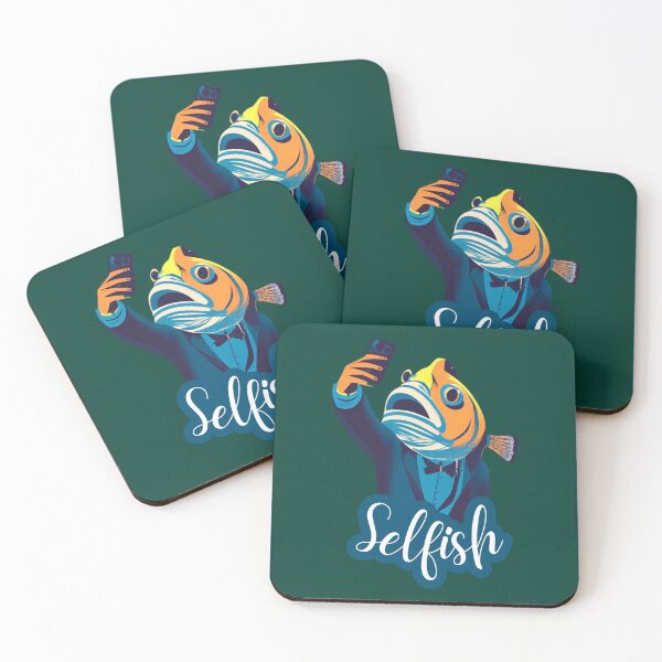 Item preview, Selfish Fish selfie designed and sold by StyleyTshirts8.
