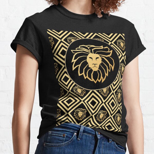 Versace lion hotsell t shirt