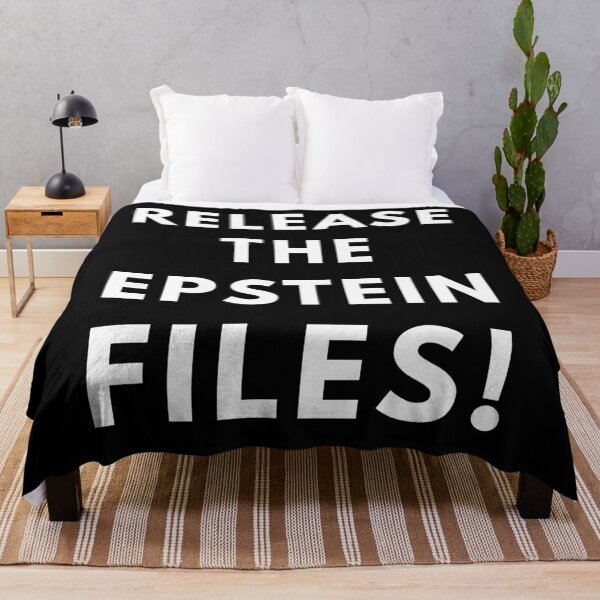 Aperçu de l'œuvre PROTESTATION POUR LA PUBLICATION DES DOSSIERS EPSTEIN créée et vendue par ProgressiveMob.