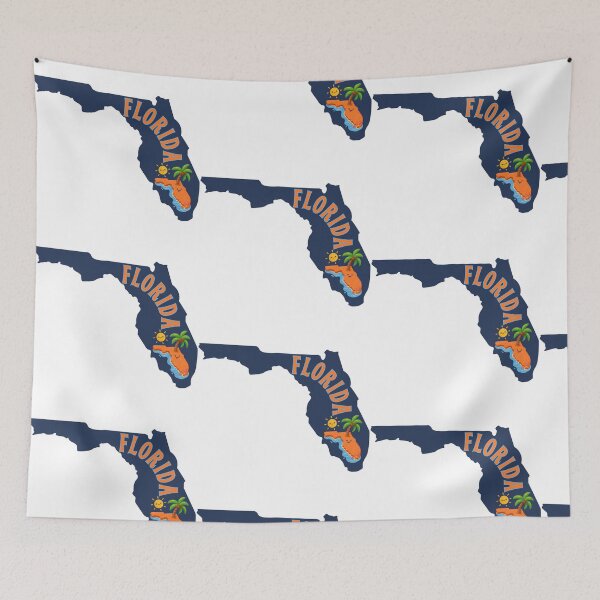 Item preview, Florida Map | Florida State Outline | USA Map Art designed and sold by 22k Lab Studio.