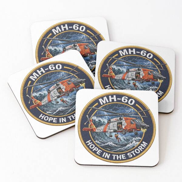 Item preview, MH‑60 Hope in the Storm – Tactical Rescue Emblem designed and sold by ArtDreams92.