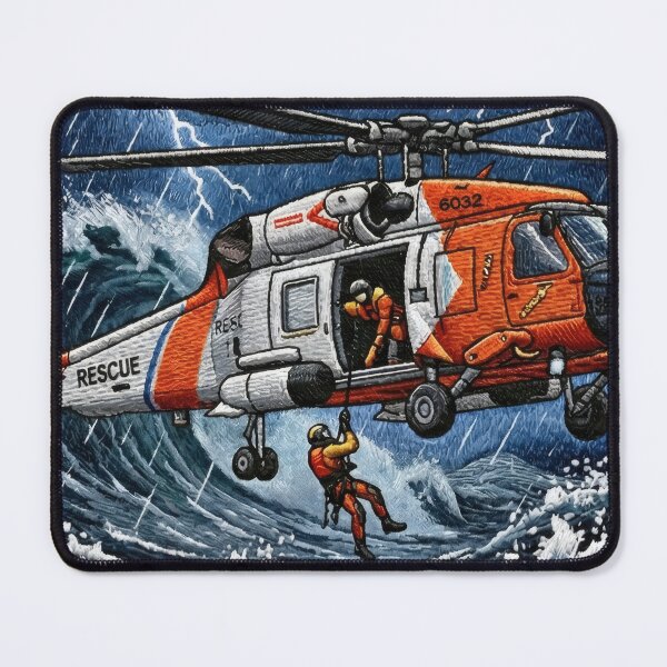 Item preview, MH‑60 Hope in the Storm – Tactical Rescue Emblem designed and sold by ArtDreams92.