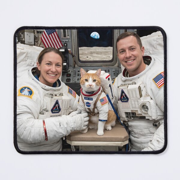 Item preview, NASA cat designed and sold by WiseBow.
