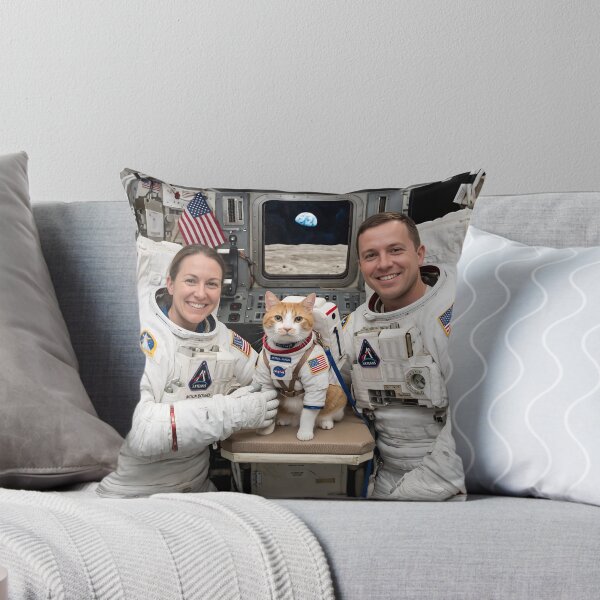 Item preview, NASA cat designed and sold by WiseBow.