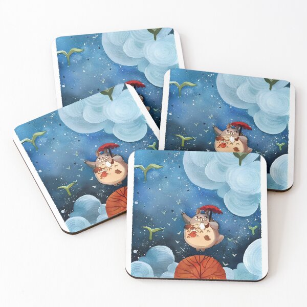 Item preview, Cute kawaii art girl [[thetotoro]] playing -%[ghiblis]%- night aways designed and sold by Sazqonexshop.