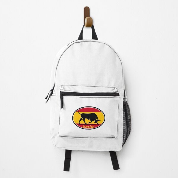 Item preview, Spain Espana Spanish Bull Flag Oval Style 04 Sticker designed and sold by aiyasm-ilawa.