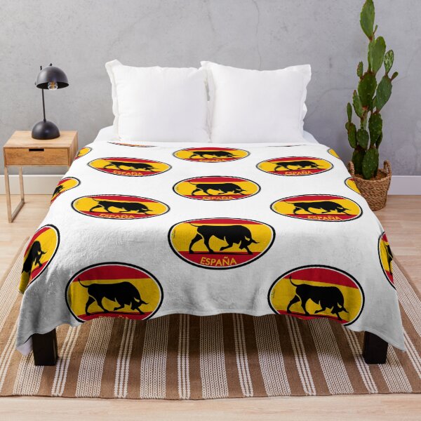 Item preview, Spain Espana Spanish Bull Flag Oval Style 04 Sticker designed and sold by aiyasm-ilawa.