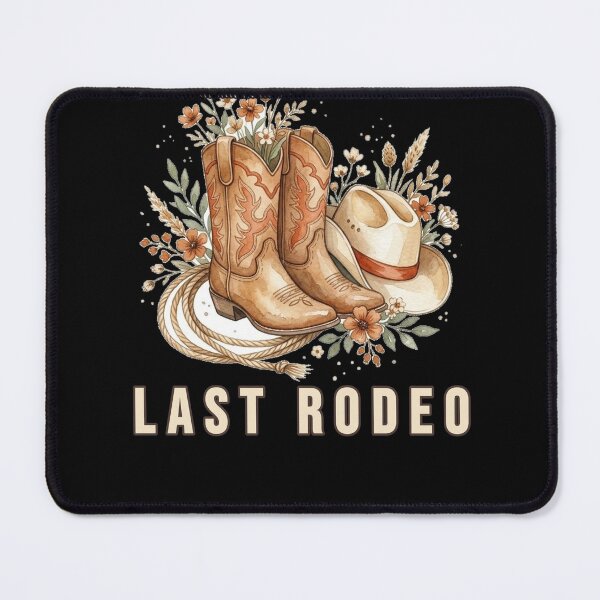 Item preview, Last Rodeo Western Bachelorette Cowgirl Bride Shirt designed and sold by Aura Edit.