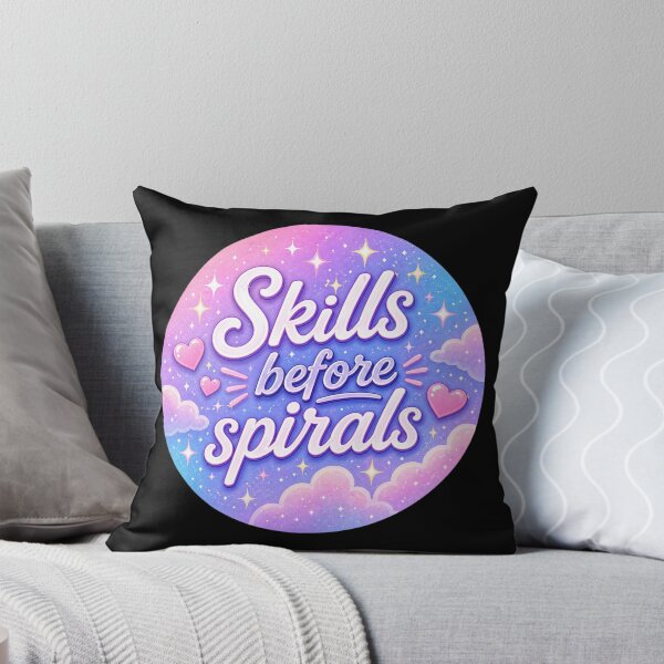 Item preview, Skills Before Spirals DBT Coping Skills Anxiety Reminder designed and sold by ArcanePrintsxo.