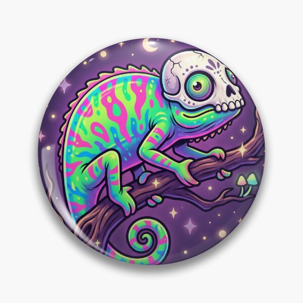 Item preview, Im Invisible I Think Funny Chameleon Halloween Neon designed and sold by JunTheK.