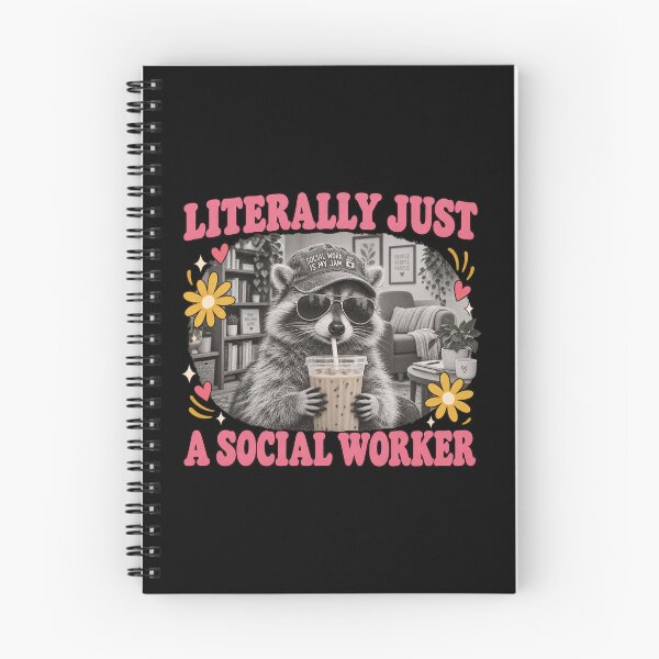 Item preview, Funny Social Worker Raccoon, Cute Graduation Raccoon, Social Work Humor, MSW Graduate, Future Social Worker Gift designed and sold by Cchotlan.