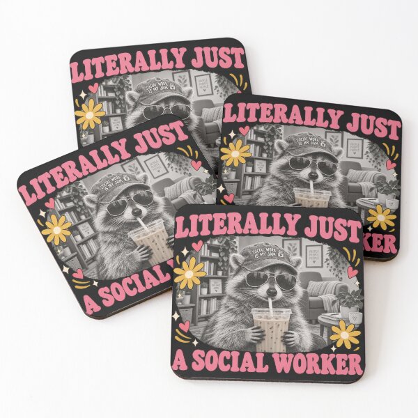 Item preview, Funny Social Worker Raccoon, Cute Graduation Raccoon, Social Work Humor, MSW Graduate, Future Social Worker Gift designed and sold by Cchotlan.