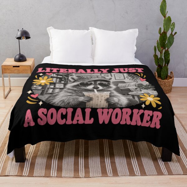 Item preview, Funny Social Worker Raccoon, Cute Graduation Raccoon, Social Work Humor, MSW Graduate, Future Social Worker Gift designed and sold by Cchotlan.