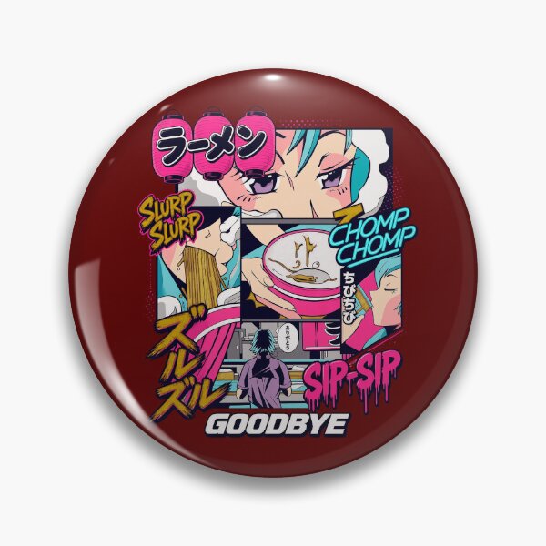 Item preview, Cyberpunk Noodle Girl Ramen Break Art designed and sold by moodybrenna.