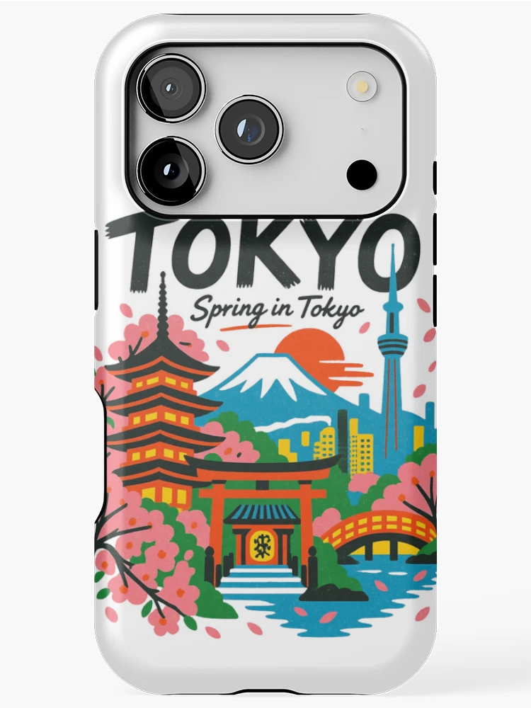 Thumbnail 1 of 4, iPhone Case, Spring In Tokyo designed and sold by HBDStudio.