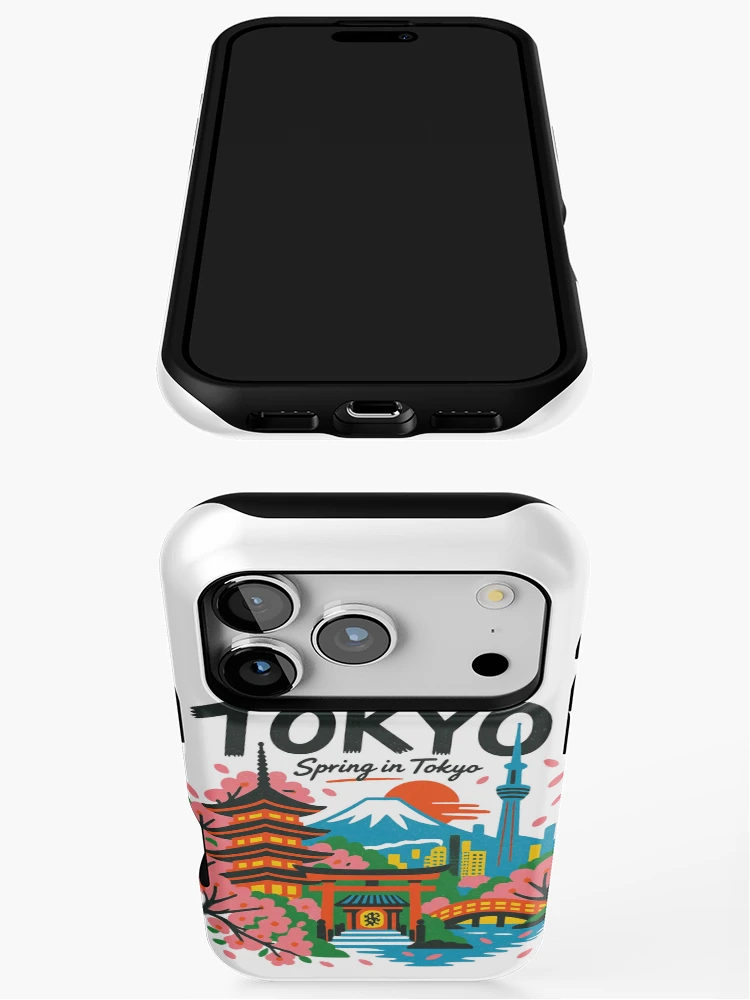 Thumbnail 3 of 4, iPhone Case, Spring In Tokyo designed and sold by HBDStudio.