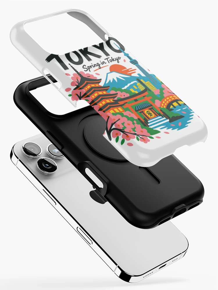 Thumbnail 2 of 4, iPhone Case, Spring In Tokyo designed and sold by HBDStudio.
