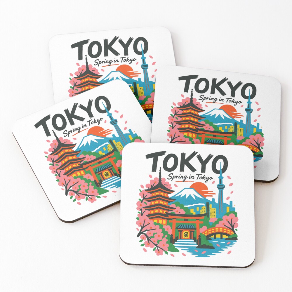 Item preview, Coasters (Set of 4) designed and sold by HBDStudio.
