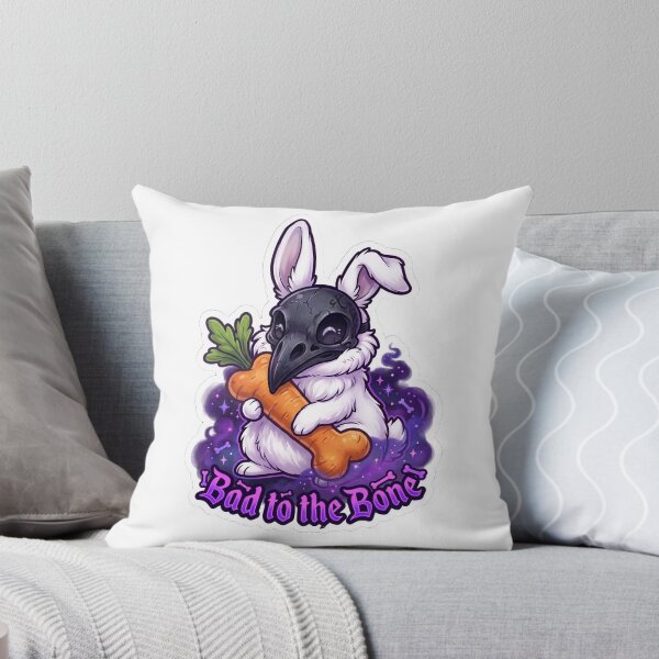 Item preview, Bad To The Bone Funny Bunny Plague Doctor Halloween designed and sold by JunTheK.