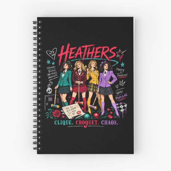 Item preview, Heathers, 1989 Vintage High School Movie designed and sold by baackpoundy.