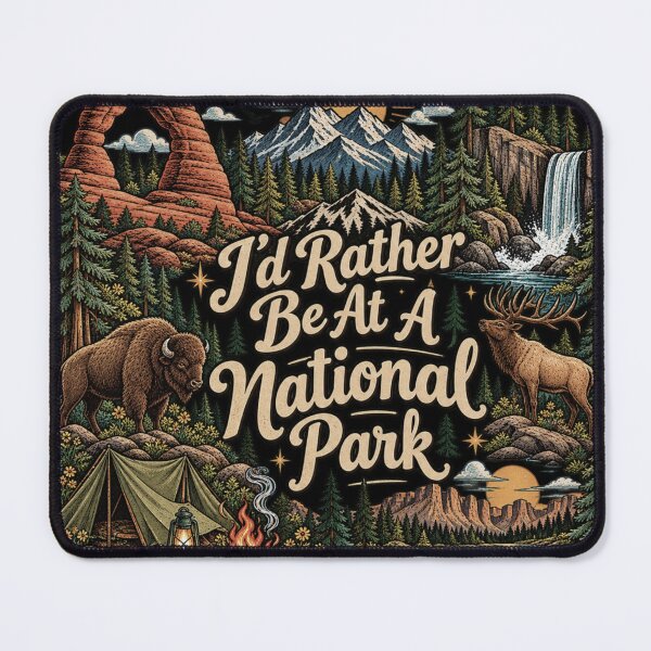 Item preview, National Park Adventure, Retro Hiking Camping Aesthetic, Outdoorsy Granola Girl, Mountain Wildlife Nature Lover Gift designed and sold by Cchotlan.
