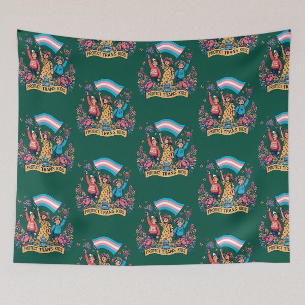 Item preview, Protect Trans Kids (18) designed and sold by MeksApparell.