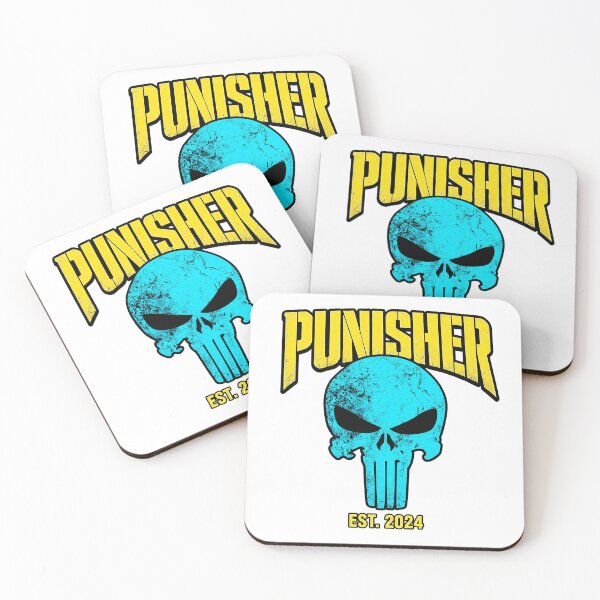 Item preview, Punisher Blue Skull Est 2024 designed and sold by MollysHappy.