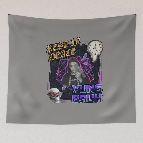 Item preview, Rest In Peace Yung Bruh Memorial Shirt-80 designed and sold by DorothyAnkundi.