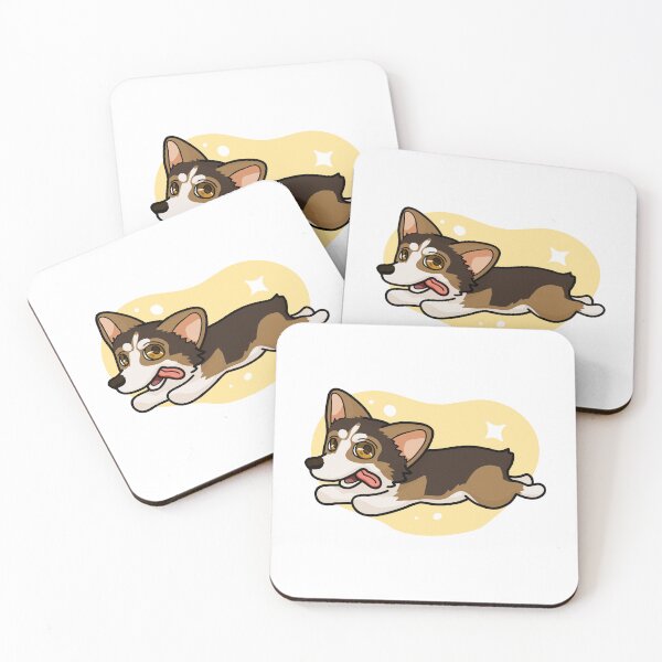 Item preview, Cute Tri-Color Corgi Sploot designed and sold by BrightVibeStore.