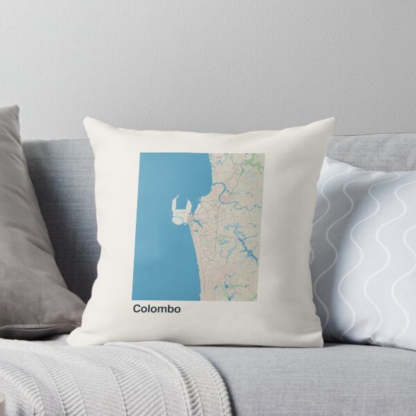 Item preview, Colombo Minimalistic Map Art designed and sold by MapsNerd.