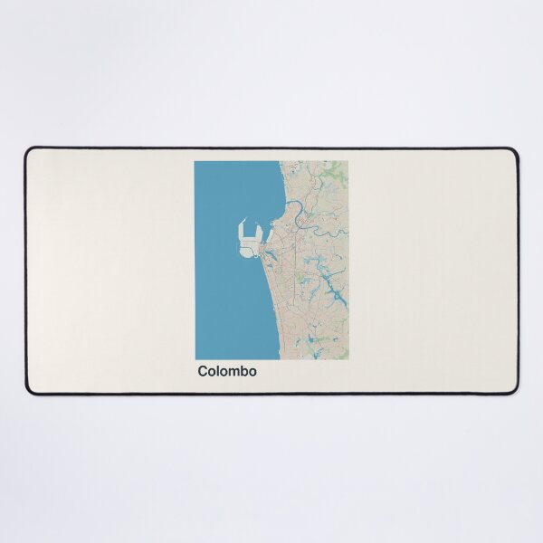 Item preview, Colombo Minimalistic Map Art designed and sold by MapsNerd.