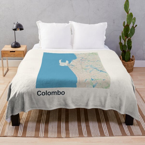 Item preview, Colombo Minimalistic Map Art designed and sold by MapsNerd.