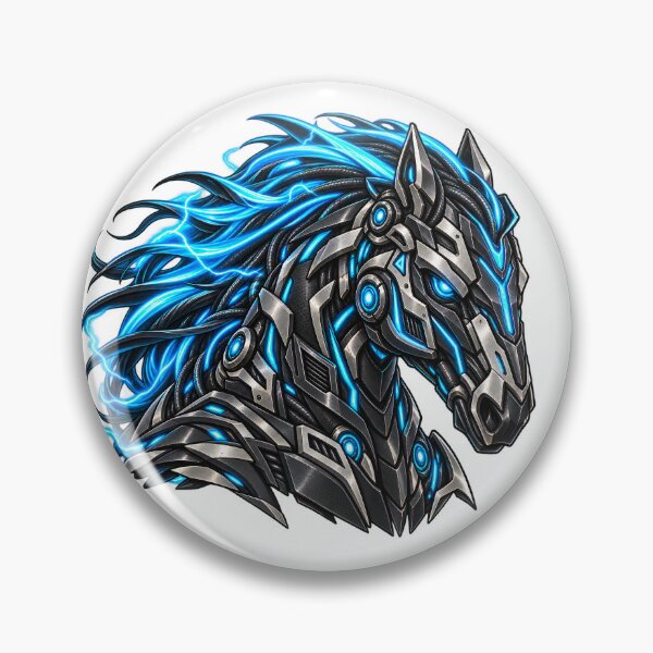 Item preview, Cyberpunk Techwear Cyber Stallion Armor Art designed and sold by RiteshCenter .