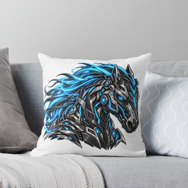 Item preview, Cyberpunk Techwear Cyber Stallion Armor Art designed and sold by RiteshCenter .