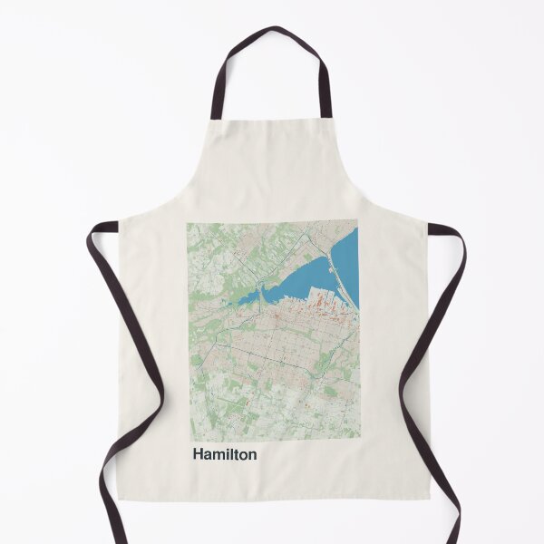 Item preview, Hamilton Minimalistic Map Art designed and sold by MapsNerd.