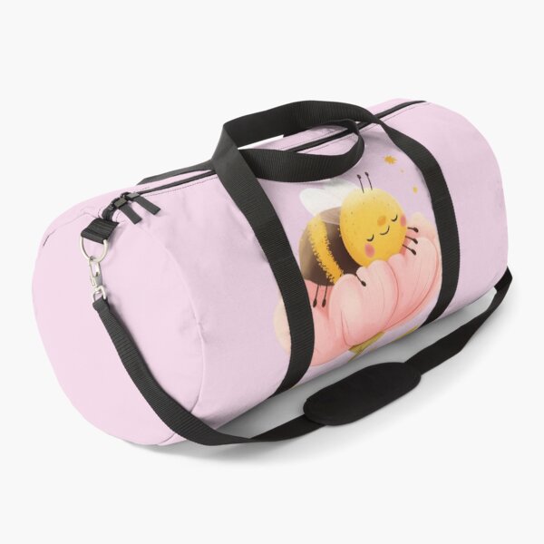 Item preview, Dream Big – Sleepy Kawaii Bumblebee on Flower designed and sold by MushArtist.