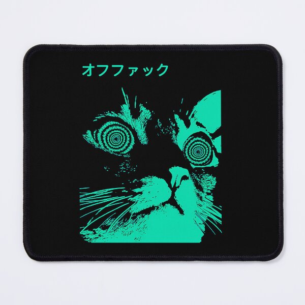 Item preview, Vaporwave Cool Cat Japanese Urban Neon Style designed and sold by KeatonVail.