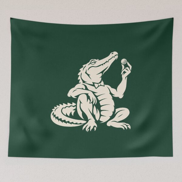 Item preview, Alligator Golfing – Vintage Preppy Country Club Aesthetic designed and sold by JonelCrafts.