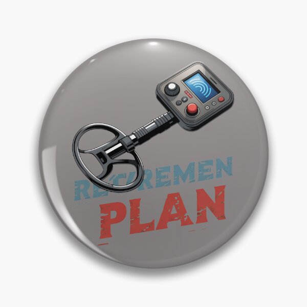Item preview, Retirement Plan Metal Detecting Hobbyist T-Shirt-45 designed and sold by NatwarDhawan.