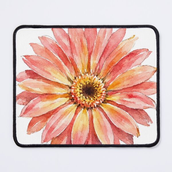Item preview, Colorful Gerbera Flower Illustration designed and sold by BiteMyLine.