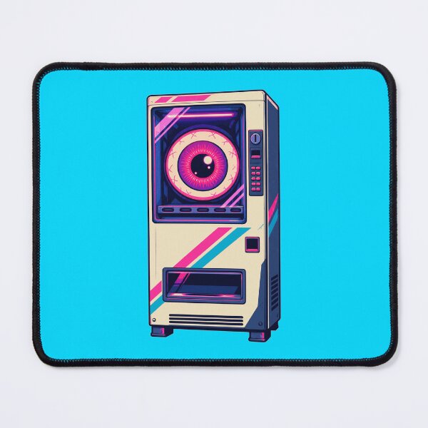 Item preview, Neon Eyeball Vending Machine designed and sold by KungPowUnicorn.