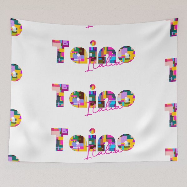 Item preview, Taino, Varese, Italy, Italia, colorful typography design for travellers designed and sold by Wanderful-roads.