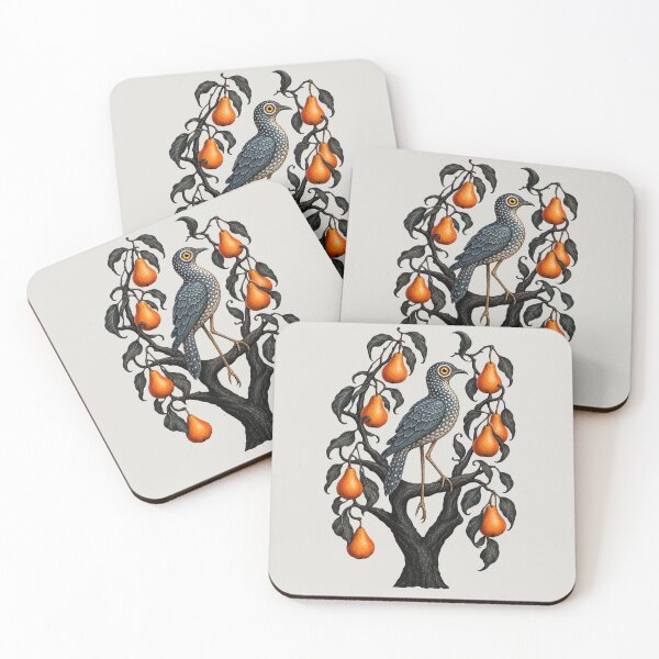 Item preview, Partridge-Bird And Pear-Laden Boughs 2 designed and sold by taiche.