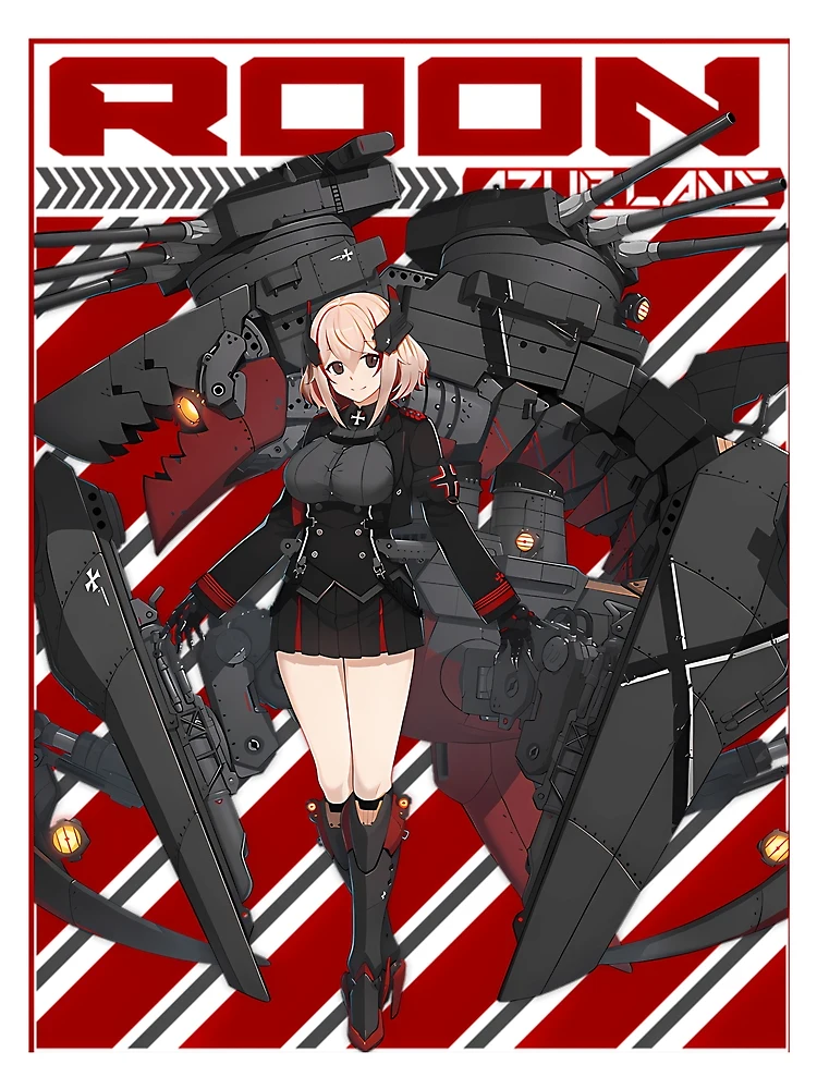 Thumbnail 3 of 3, Scarf, Azur Lane Roon designed and sold by Mirokesting44.