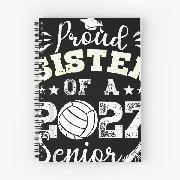 Item preview, Proud Volleyball Sister 2027 Senior Graduate designed and sold by RutheCraford.