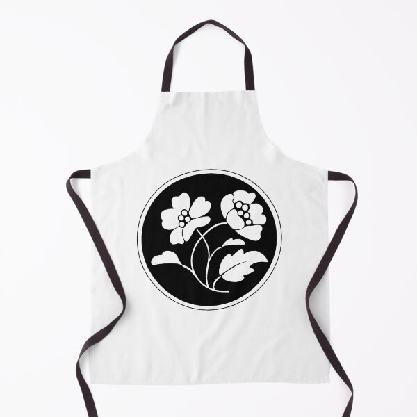 Item preview, Vintage Black Botanical Floral Motif in Round Frame - 09 designed and sold by ivyysophia.