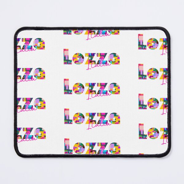 Item preview, Lozza, Varese, Italy, Italia, colorful typography design for travellers designed and sold by Wanderful-roads.
