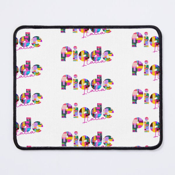 Item preview, Piode, Vercelli, Italy, Italia, colorful typography design for travellers designed and sold by Wanderful-roads.