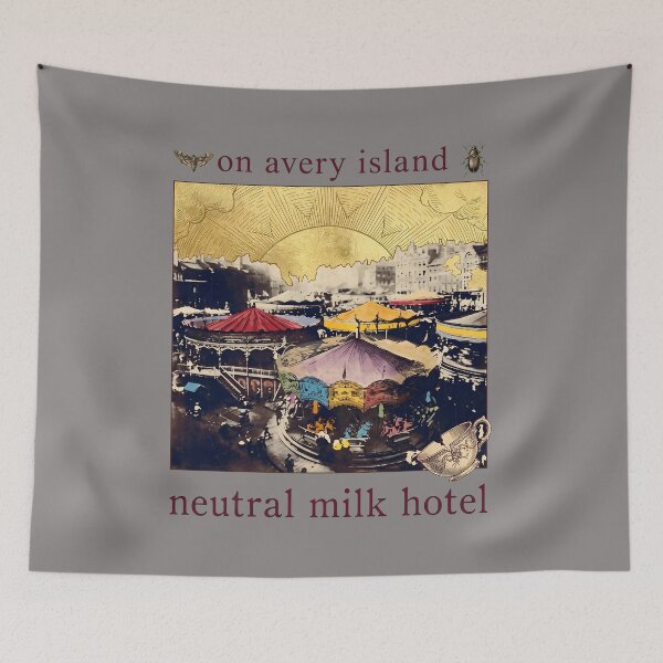 Item preview, Neutral Milk Hotel On Avery Island Album Art T-Shirt-93 designed and sold by AlpaPurohit.