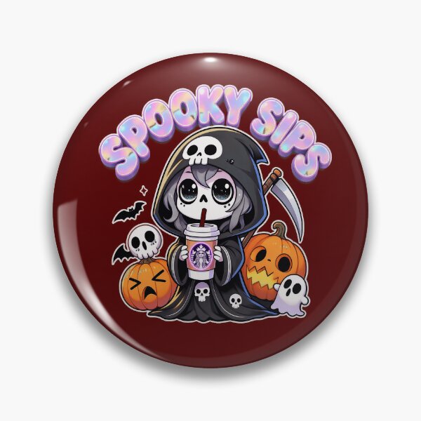 Item preview, Spooky Sips Skeleton Boba Coffee Lover designed and sold by dariagonzale.